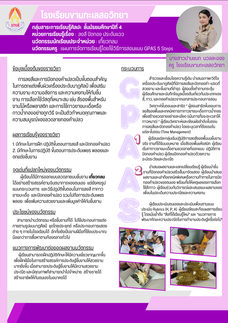 นางสาวปานชนก นวลละออง